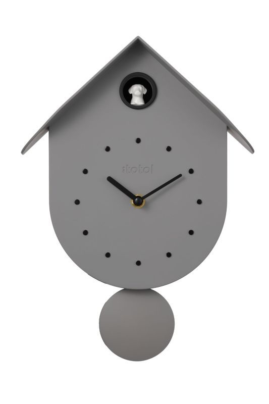 Horloge murale - Coucou gris - Chien 