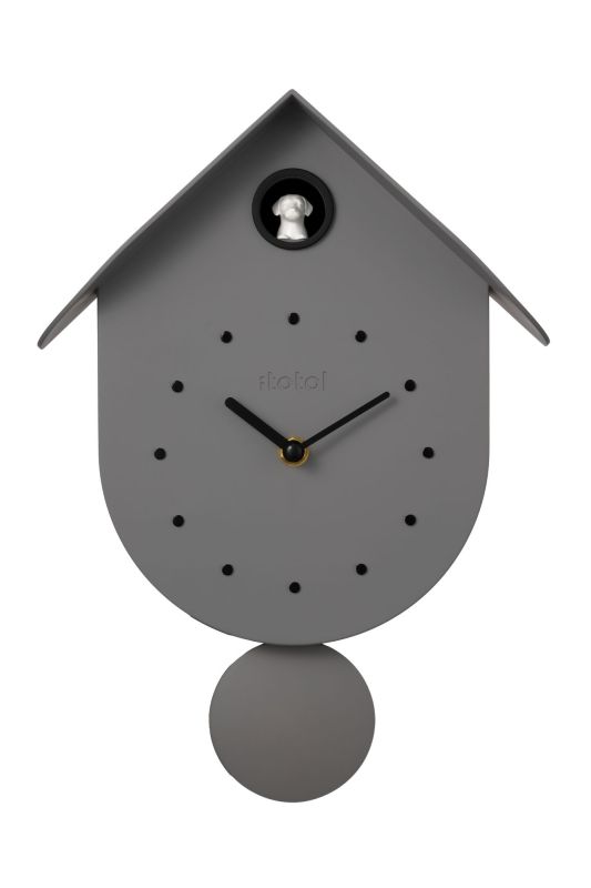 Horloge murale - Coucou Vert olive - Chien