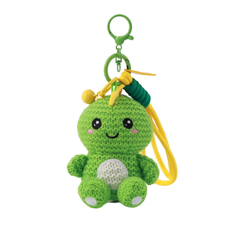 Porte-clés au crochet Dino 