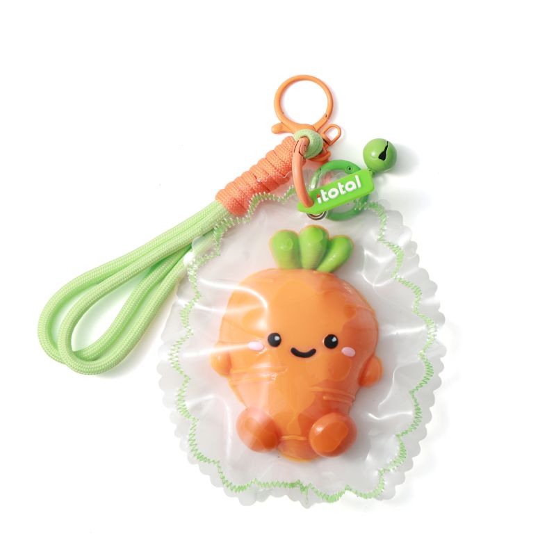 Porte-clés Jelly Pop Fresh Market Carrie la carotte 