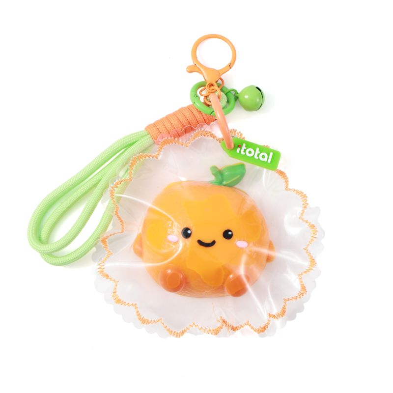 Porte-clés Jelly Pop Fresh Market Olly l'orange 