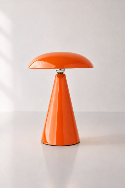 Mushrooms Lamps - orange brillant 