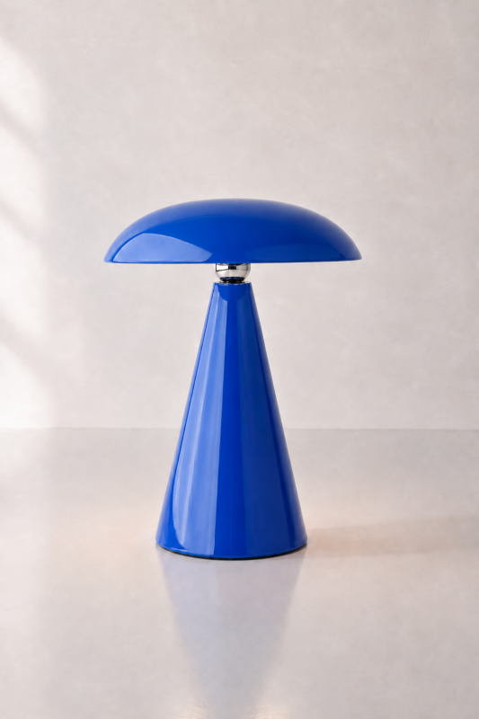 Mushrooms Lamps - bleu brillant 