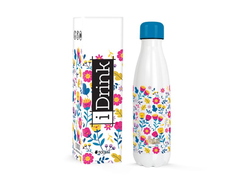 Bouteille 500ml Graphics Flowers 