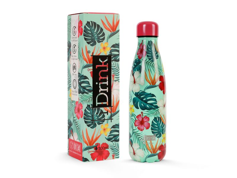 Bouteille 500ml Graphics Tropical
