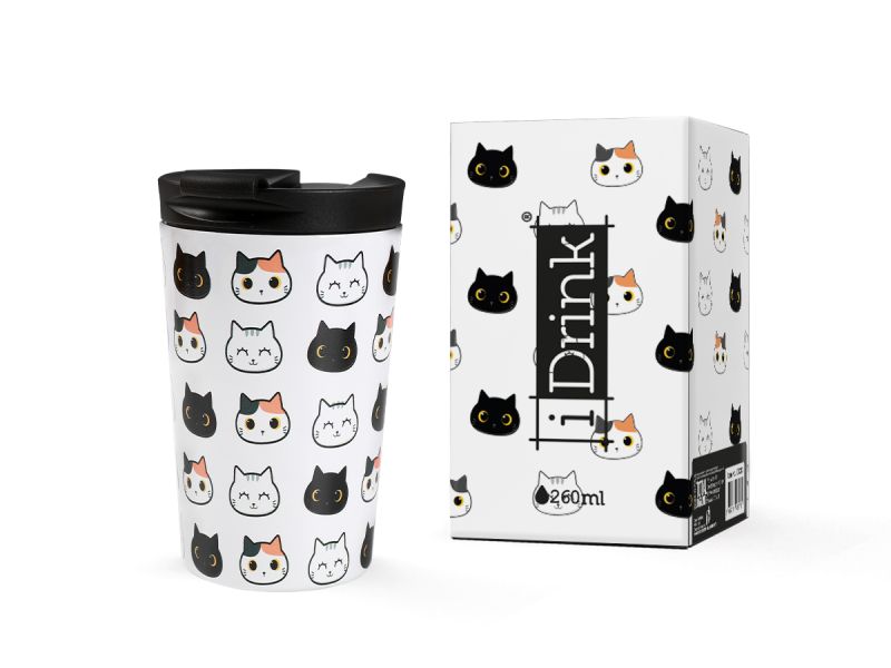 Travel Mug 260ml Cat