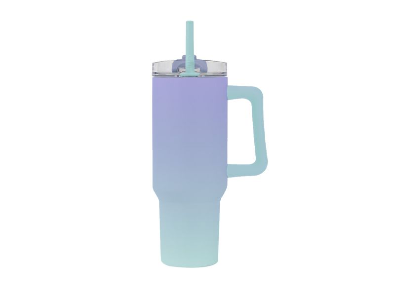 Travel Mug 1200ml Green Purple Dégradé