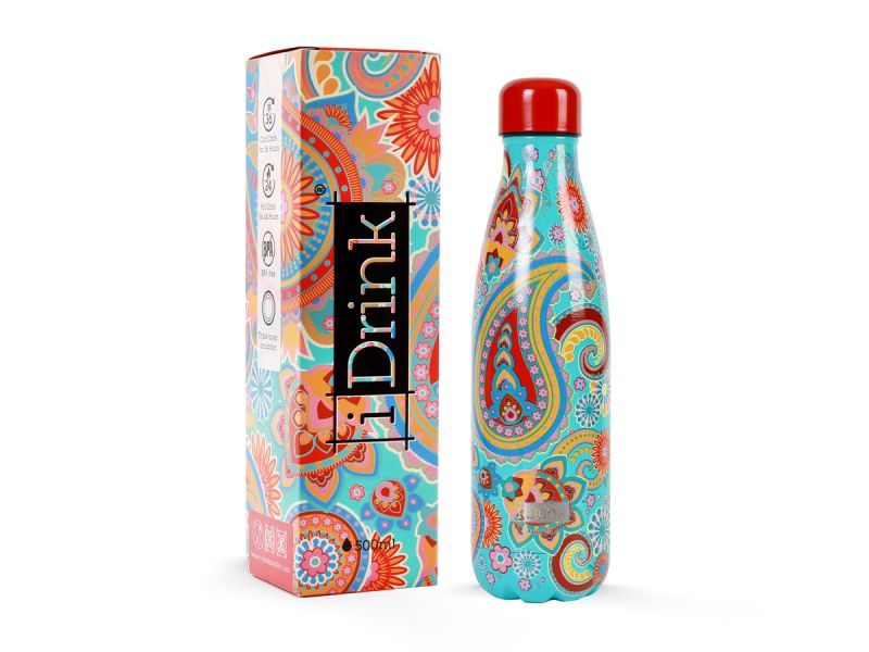 Bouteille Graphics 500ml Paisley