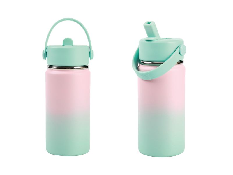 Bouteille Thermique 400ml Vert Rose