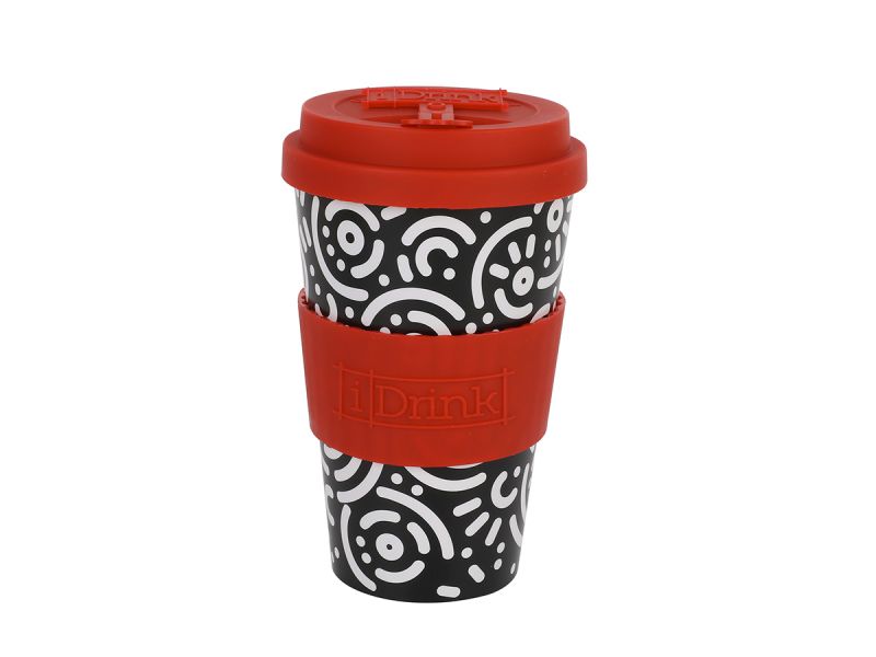 Tasse en R-Pet 435ml geometric 