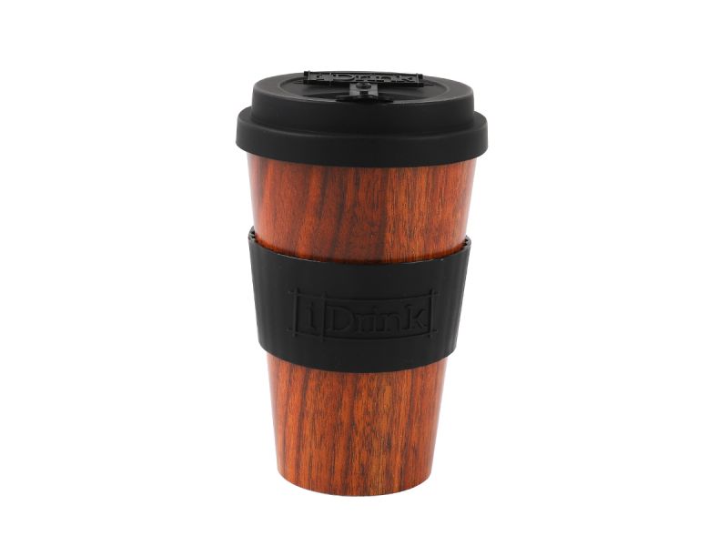 Tasse en R-Pet 435ml Wood
