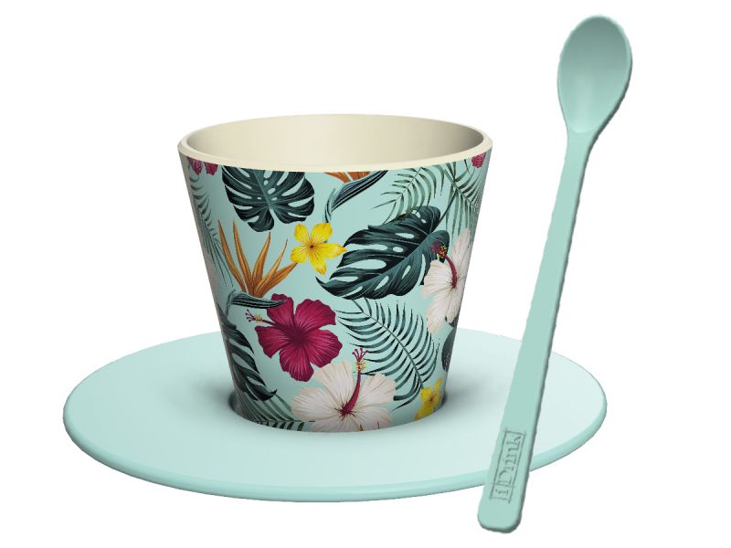 Tasse en R-Pet Set 90ml Tropical 
