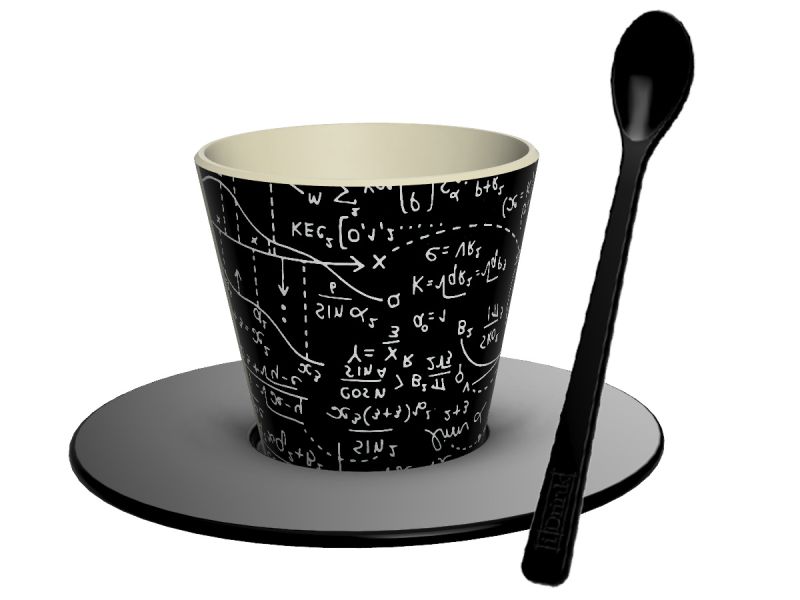 Tasse en R-Pet Set 90ml Math 