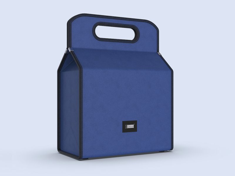 Sac Repas Isotherme Bleue