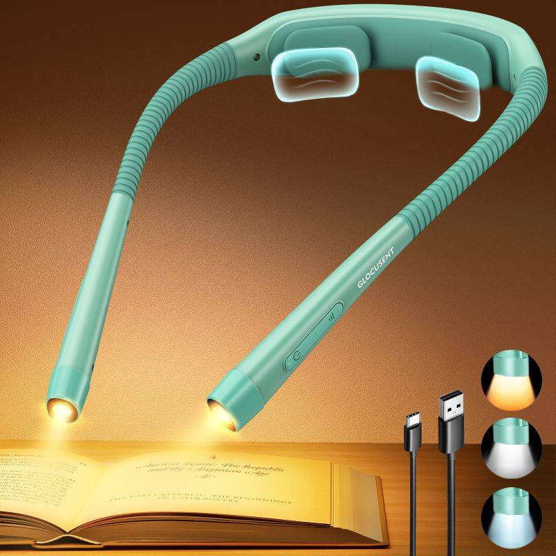 Lampe de lecture de cou Ergonomic Vert