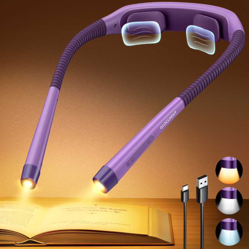 Lampe de lecture de cou Ergonomic Violet
