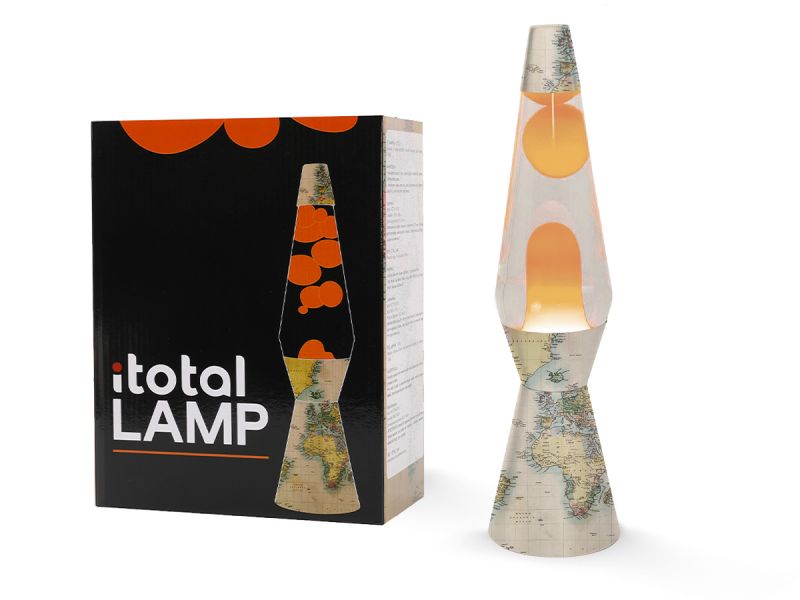 Lampe lave OLD MAPS 