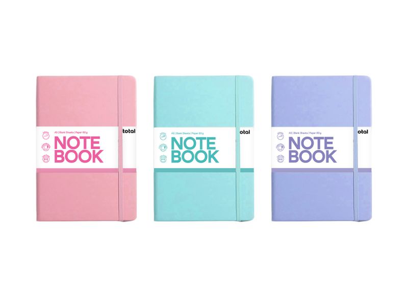 Notebook A5 Pastel 