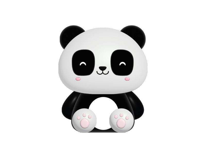 Gomme 3D Géante Panda  