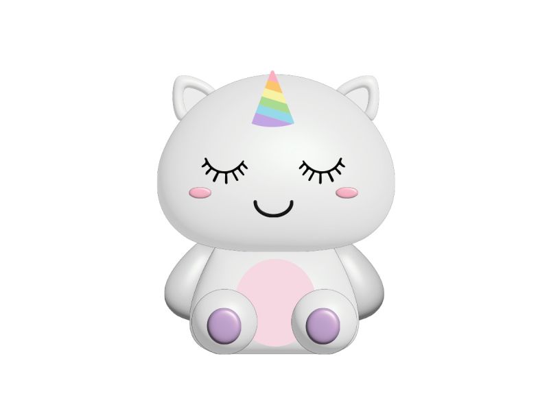Gomme 3D Géante Licorne  
