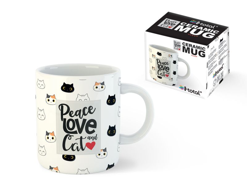 Tasse en céramique 295ml Cat 