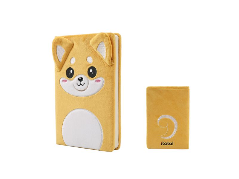 Notebook en peluche Shiba 