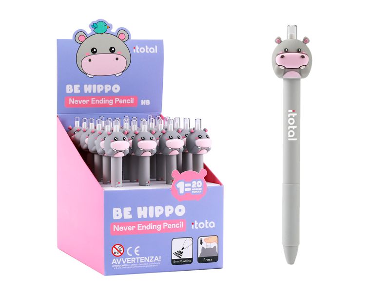 Never Ending Pencil Hippo 