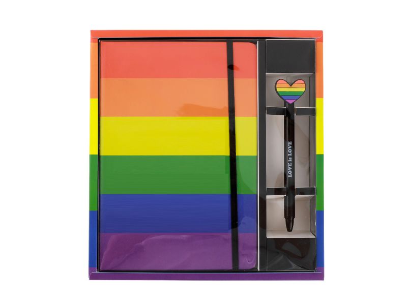 Cahier A5 &amp; Stylo Love is Love 