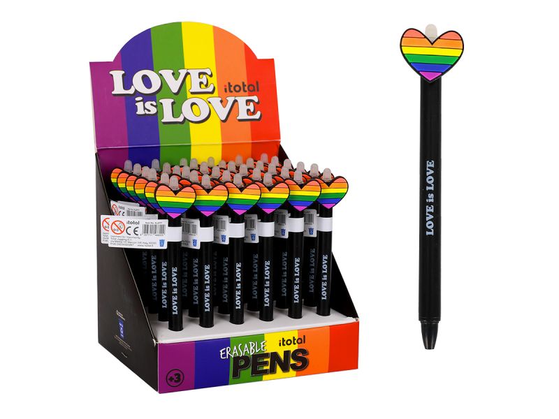 Stylos effaçables Love is Love 