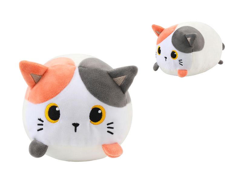 ITOTAL - Coussin Chat blanc & orange Coussin Chat blanc & orange petit