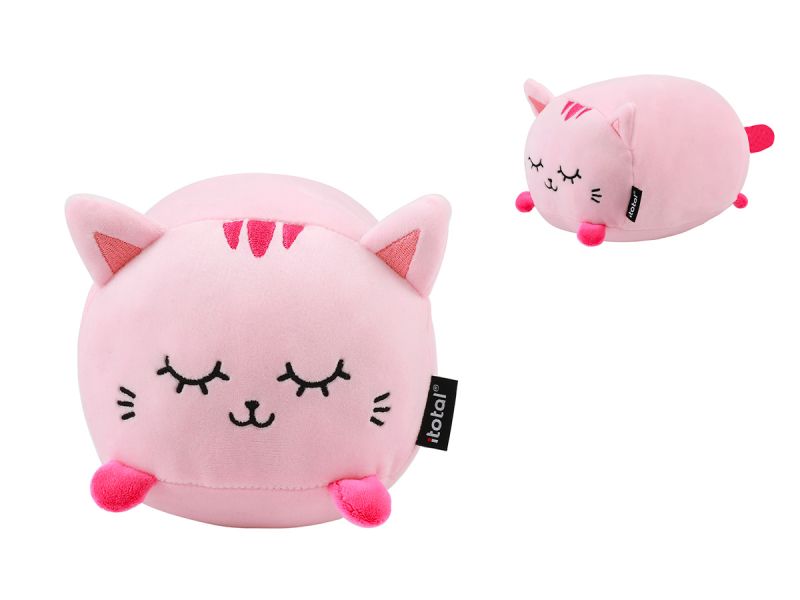 ITOTAL - Coussin Chat Rose Petit