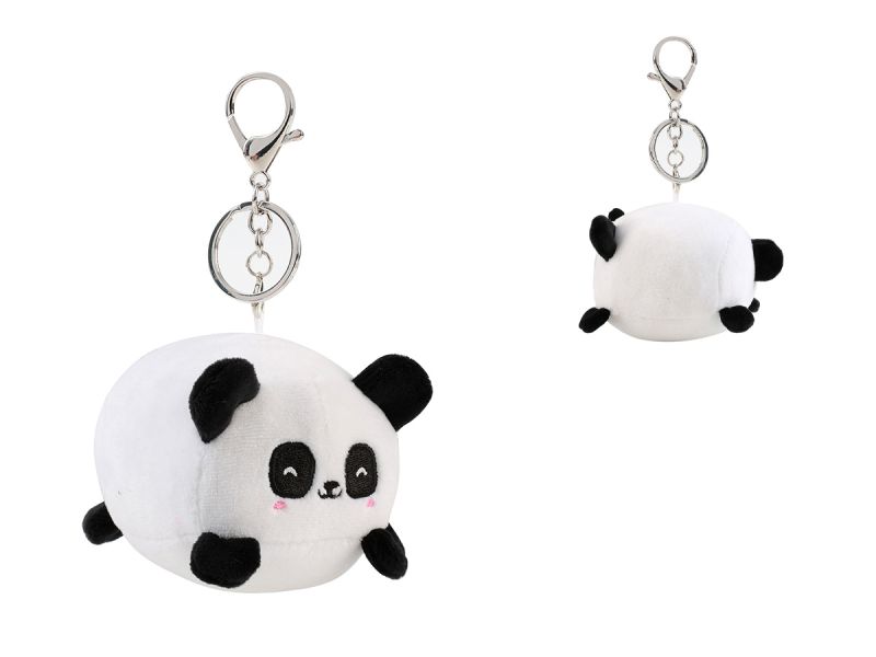 Porte-clés en peluche Panda 