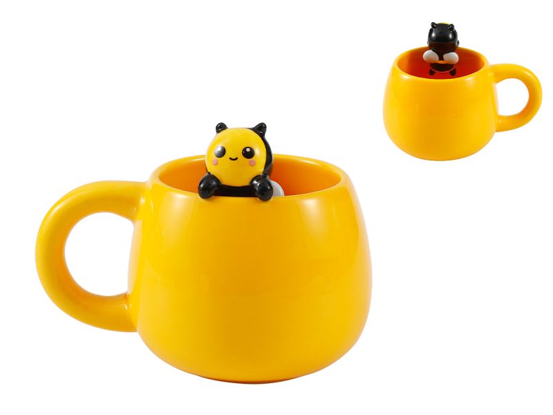 Tasse en céramique Charm 450 ml Abeille