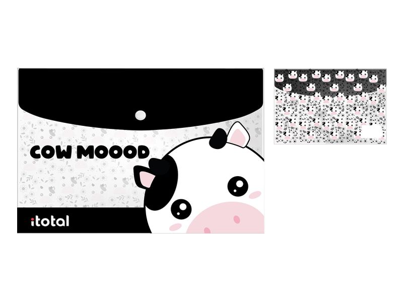 Dossier de documents A4 Animals Vache