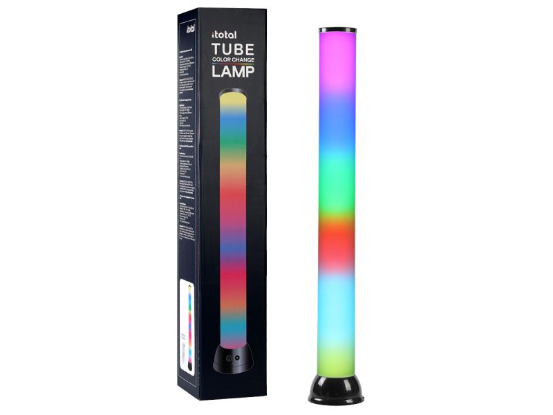 Lampe Lave Tube Change Color 