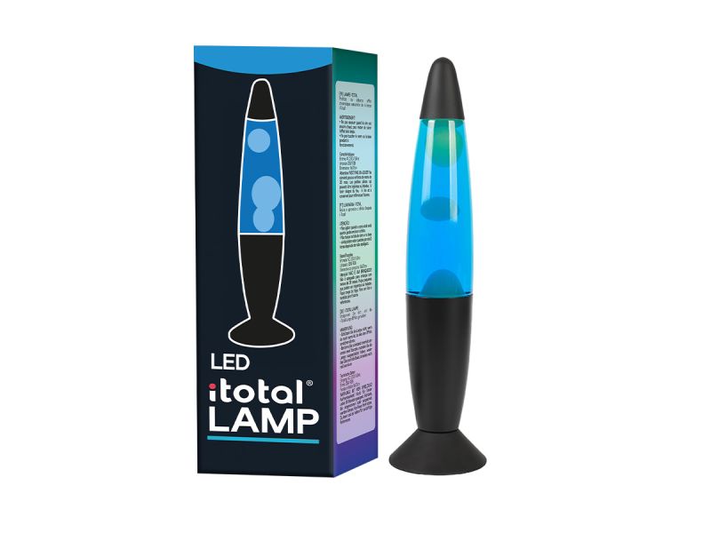 Lampe Lave LED Base noire