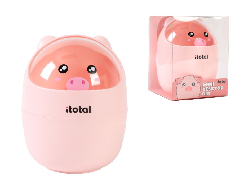 Mini poubelle de bureau Cochon 