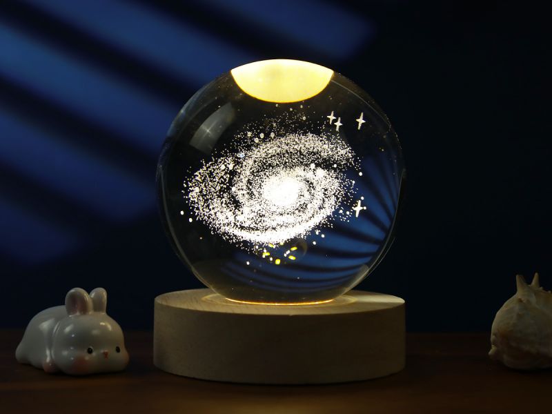 Lampe LED Crystal Ball Galaxy Medium 
