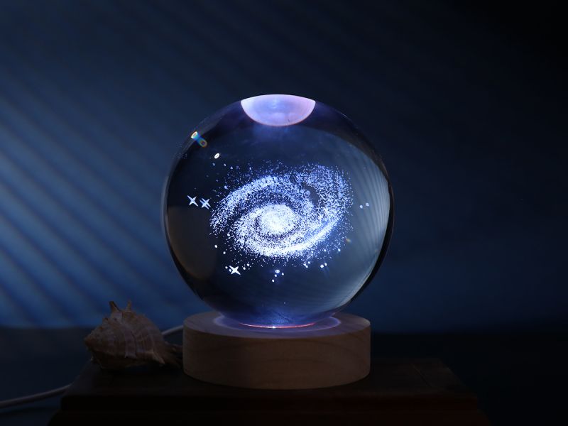 Lampe LED Crystal Ball Galaxy Large 