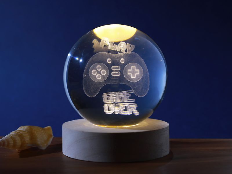 Lampe LED Crystal Ball Game Medium 