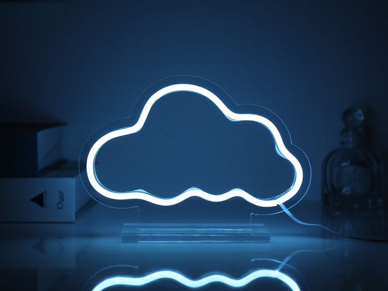 Led Sign Cloud 