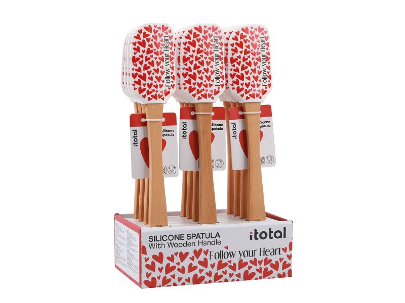 Spatules en Silicone Heart