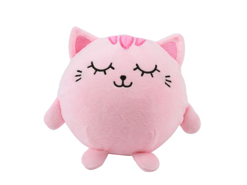 Peluche Squishy Chat Rose