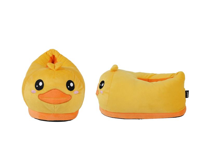 Pantoufles en peluche Canard 