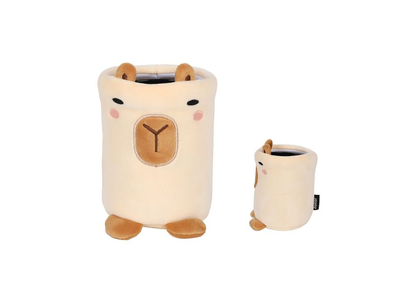 Porte-crayons en peluche Capybara 