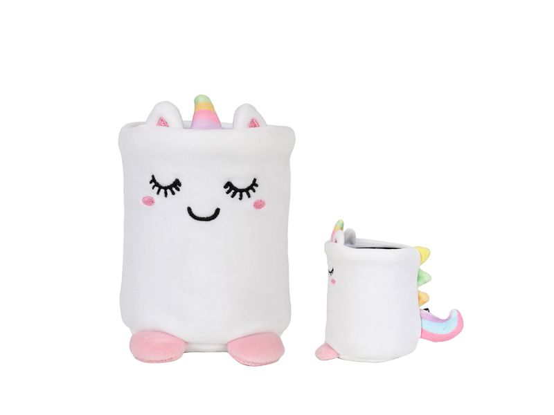Porte-crayons en peluche Licorne 