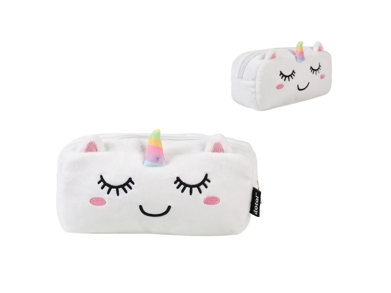 Etui en peluche Licorne 