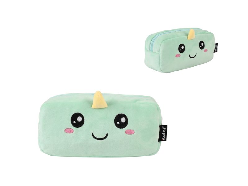 Etui en peluche Dino 