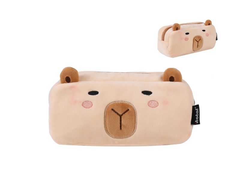 Etui en peluche Capybara 
