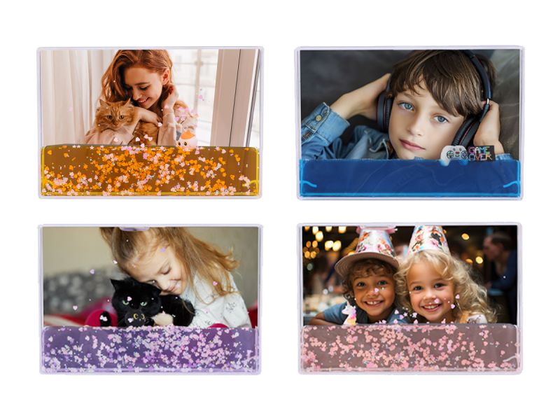 Cadres photos liquides